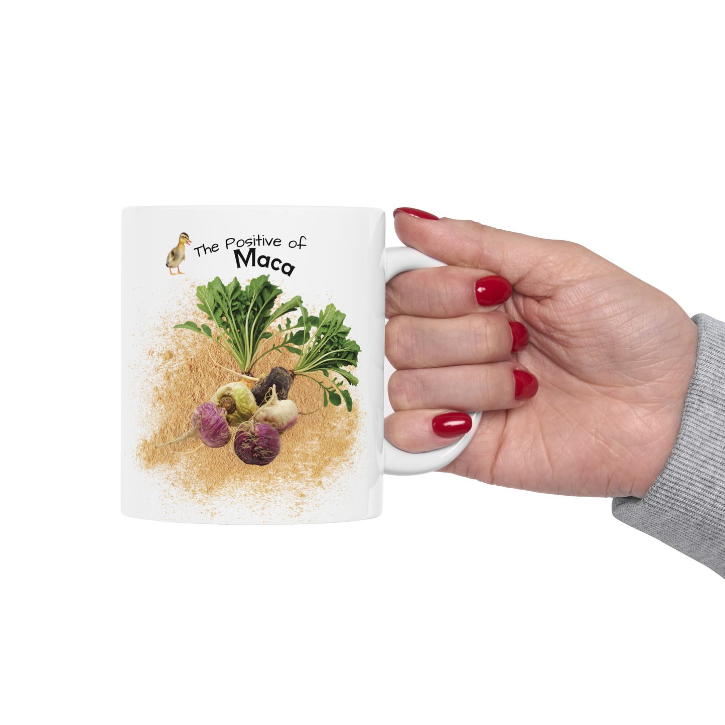 Maca mug - Farm Fresh Ceramic Mug - Perfect for Coffee Lovers.