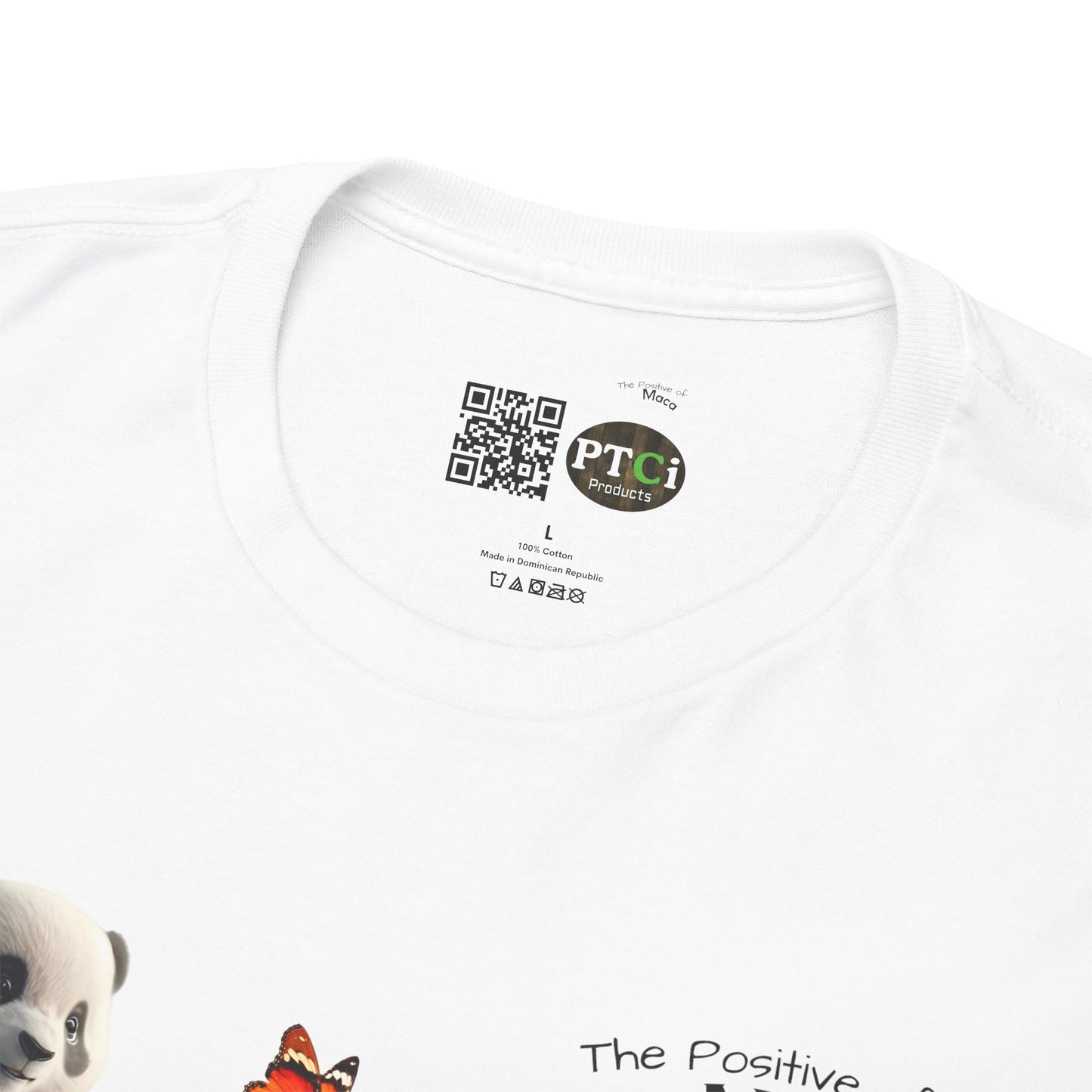 Maca Tee - The Positive of Maca Powder Unisex Heavy Cotton Shirt