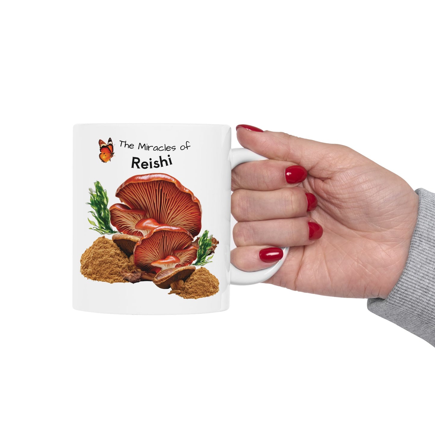 Reishi mug - Farm Fresh Ceramic Mug - Perfect for Coffee Lovers.