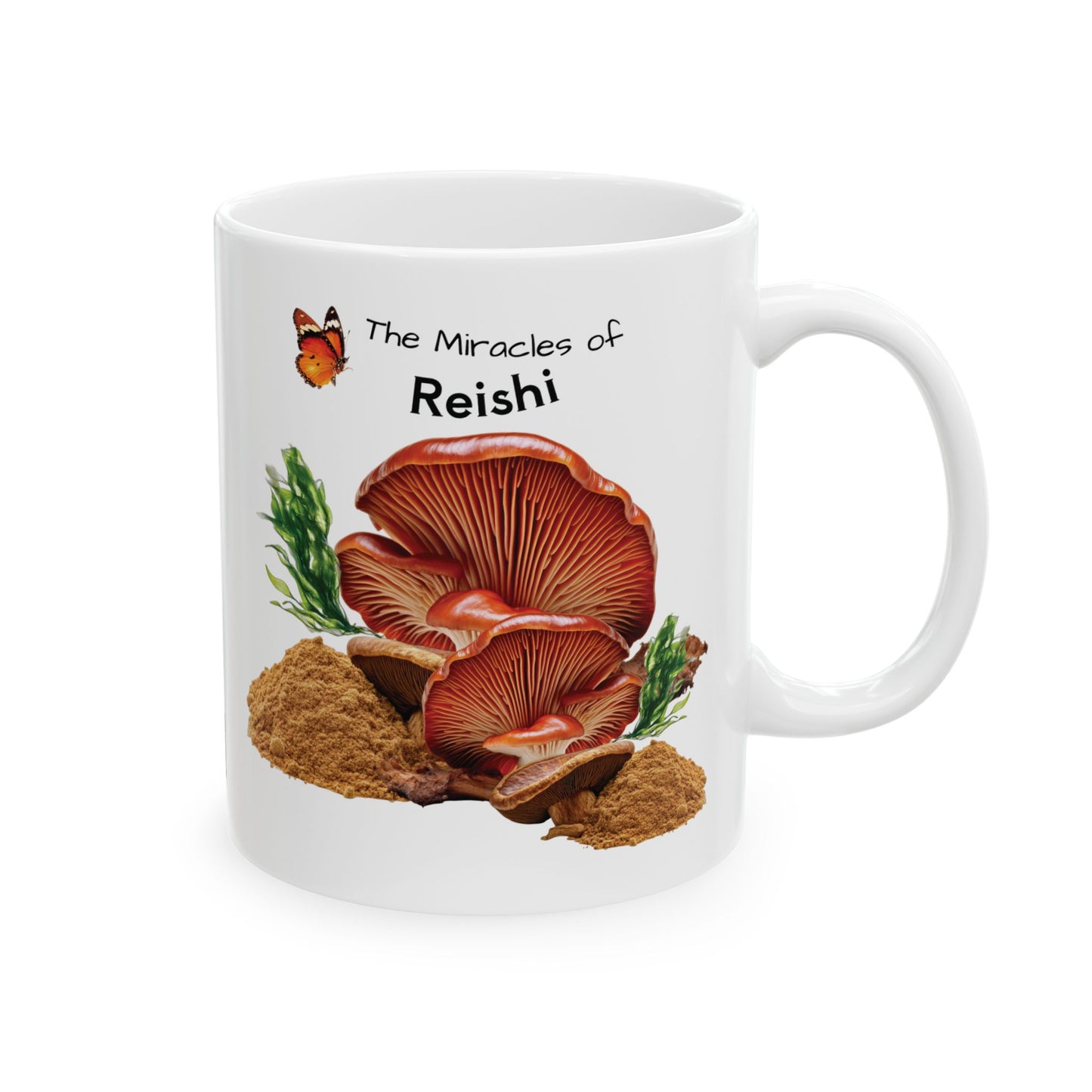 Reishi mug - Farm Fresh Ceramic Mug - Perfect for Coffee Lovers.