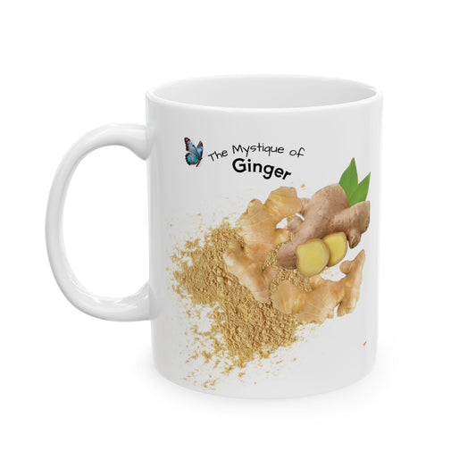 Ginger mug - Farm Fresh Ceramic Mug - Perfect for Coffee Lovers.