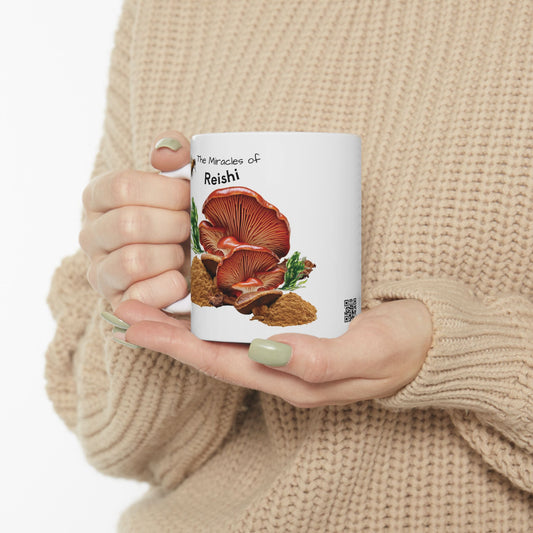 Reishi mug - Farm Fresh Ceramic Mug - Perfect for Coffee Lovers.