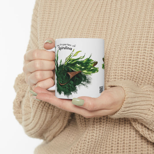 Spirulina mug - Farm Fresh Ceramic Mug - Perfect for Coffee Lovers.