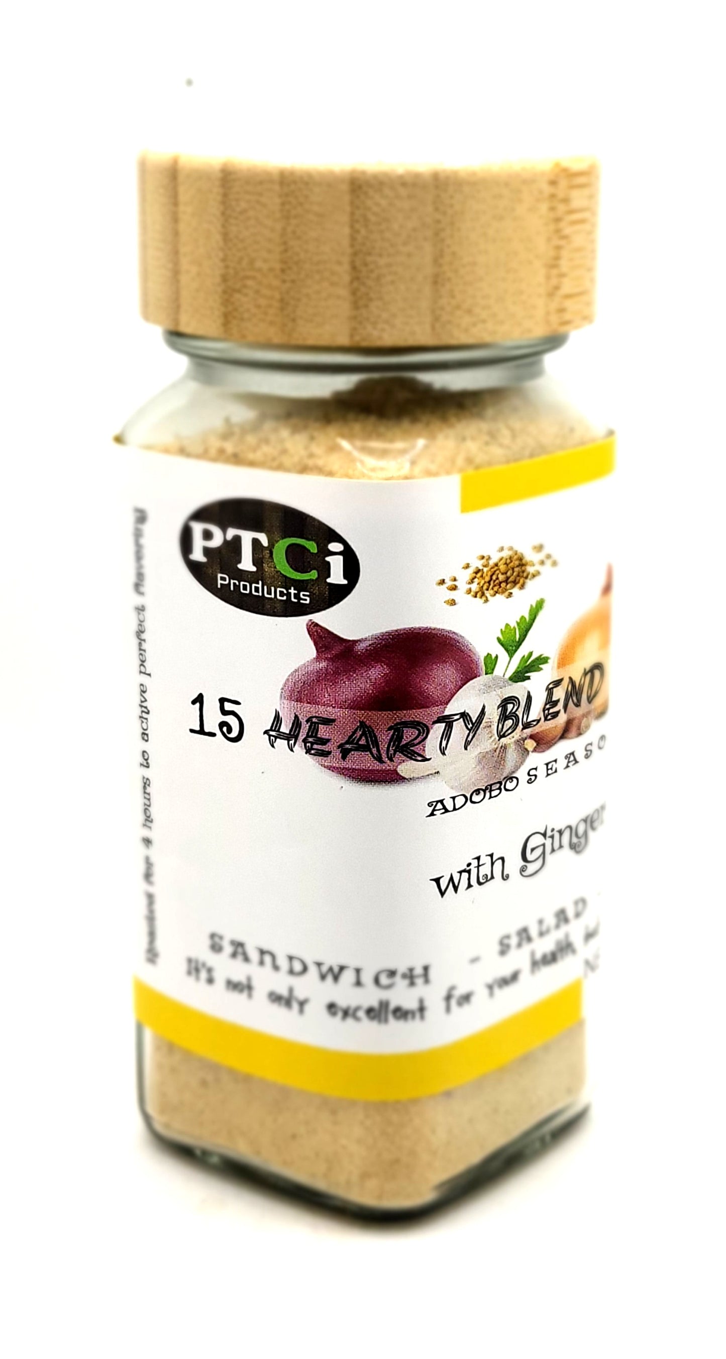 15 Hearty blend roasted adobo seasoning ( 2oz ) - With ORGANIC GINGER