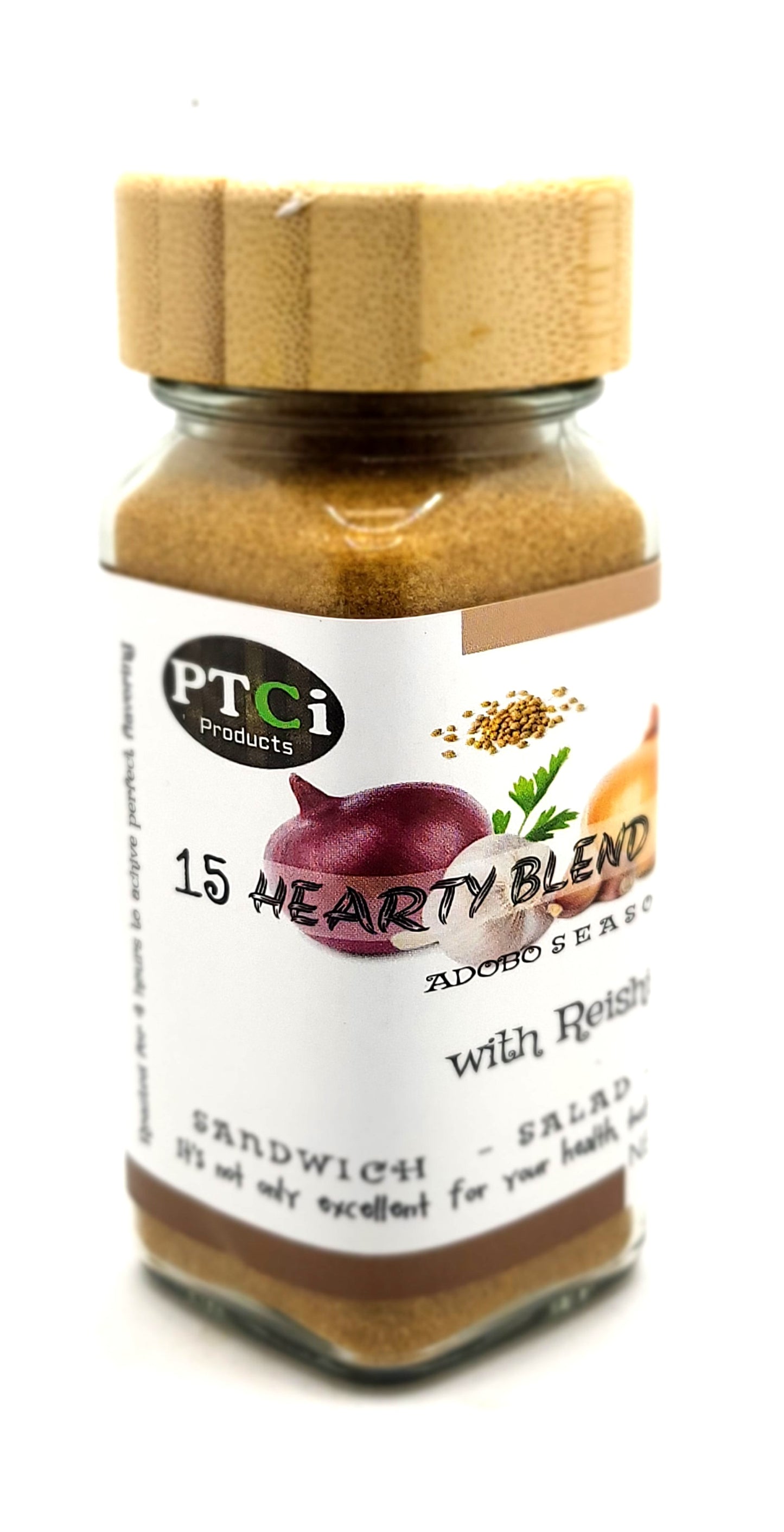15 Hearty blend roasted adobo seasoning ( 2oz ) - With ORGANIC REISHI MUSHROOM