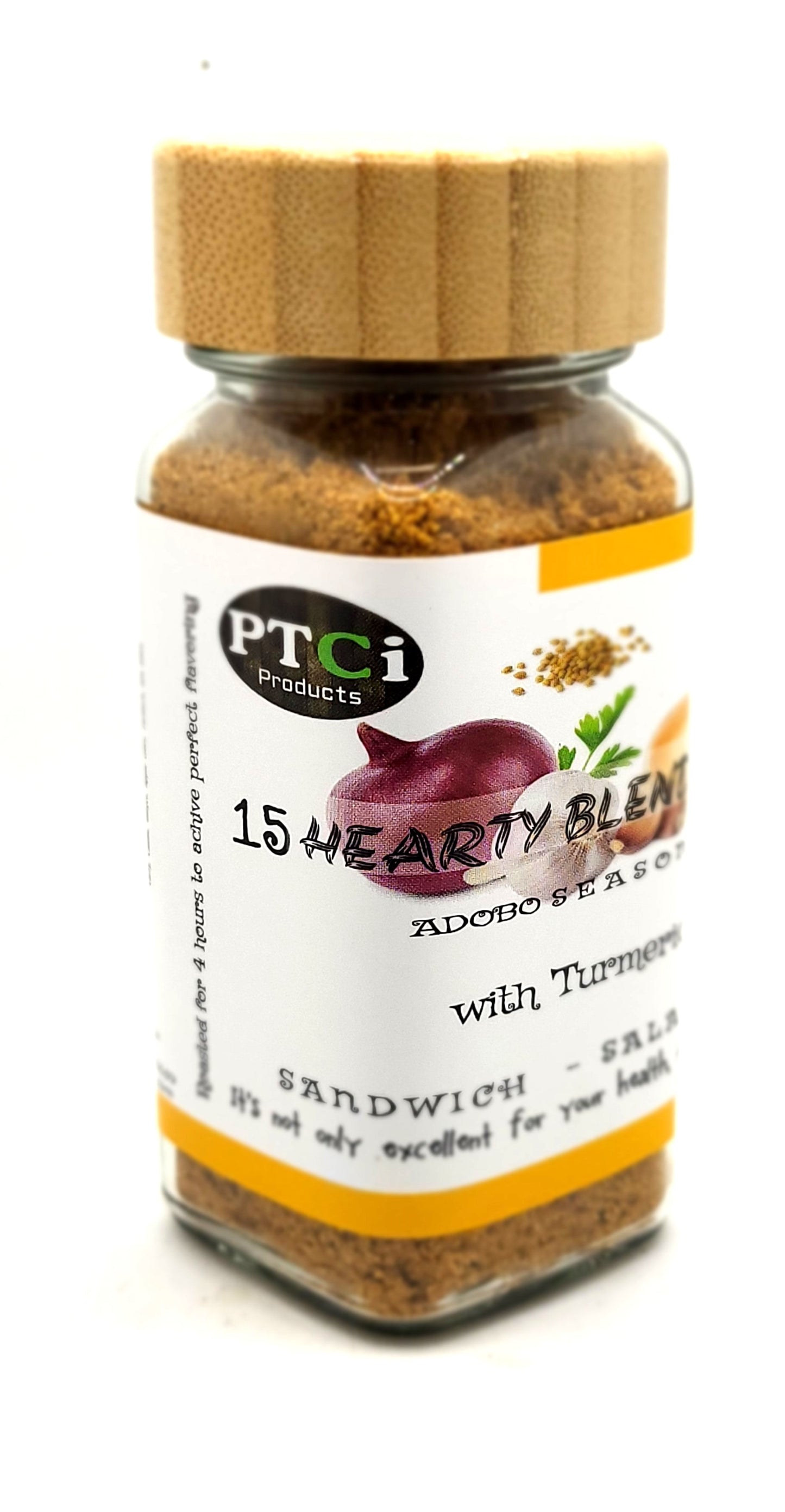 15 Hearty blend roasted adobo seasoning ( 2oz ) - With ORGANIC TURMERIC