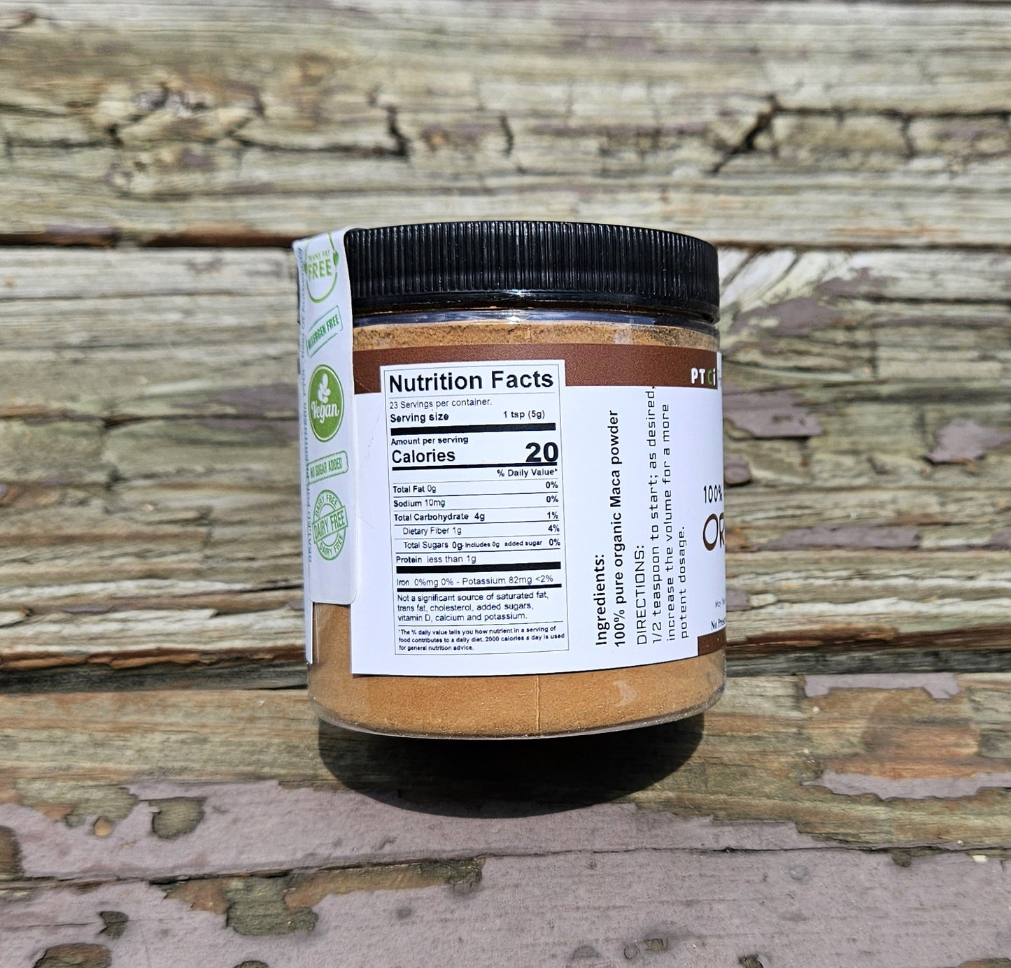 100% ORGANIC MACA POWDER - 4 oz