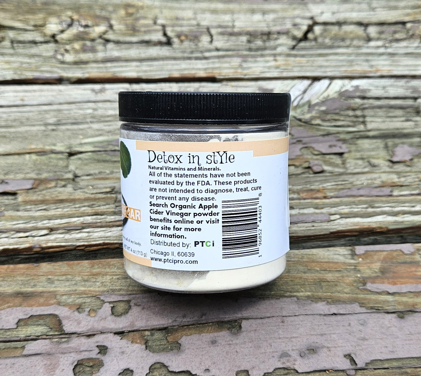 100% ORGANIC APPLE CIDER POWDER - 4 Ounce
