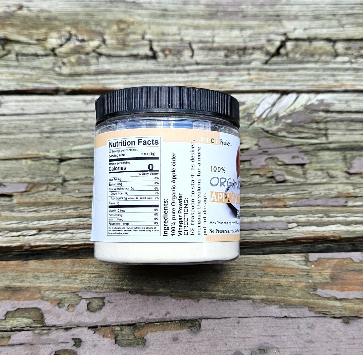 100% ORGANIC APPLE CIDER POWDER - 4 Ounce
