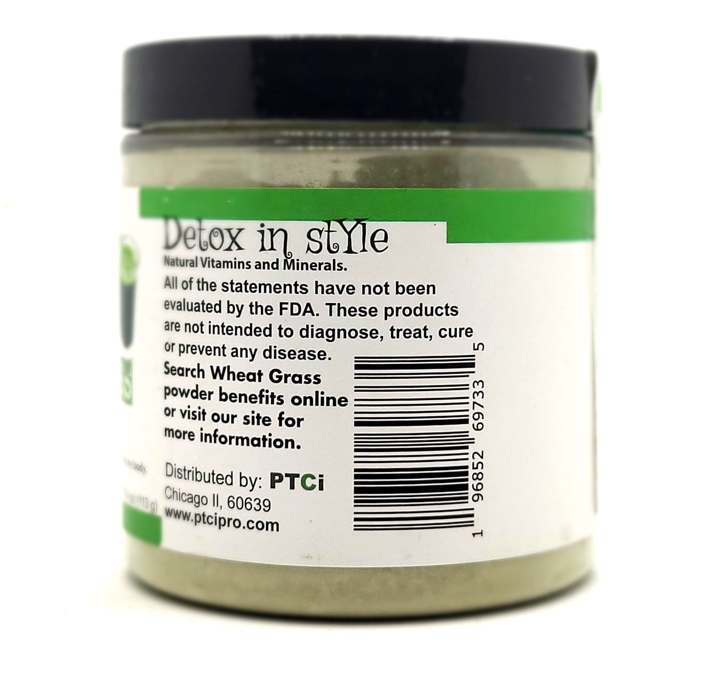 100% ORGANIC WHEAT GRASS POWDER - 4oz