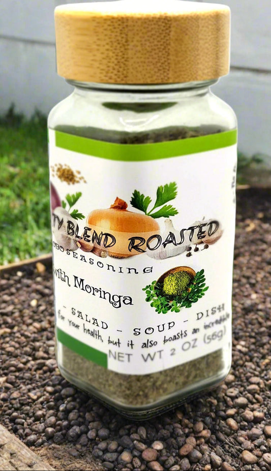 15 Hearty blend roasted adobo seasoning ( 2oz ) - With ORGANIC MORINGA
