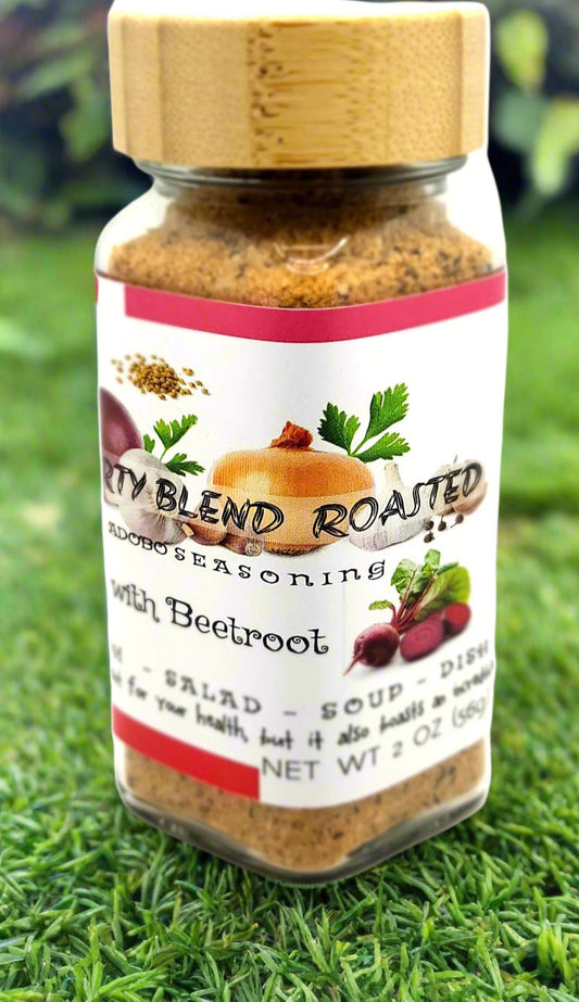 15 Hearty blend roasted adobo seasoning ( 2oz ) - With ORGANIC BEETROOT