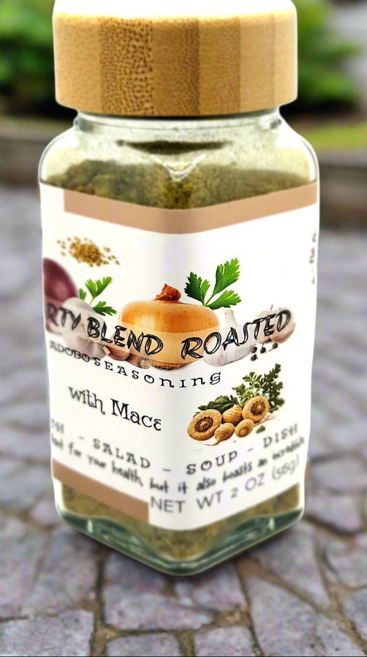 15 Hearty blend roasted adobo seasoning ( 2oz ) - With ORGANIC MACA