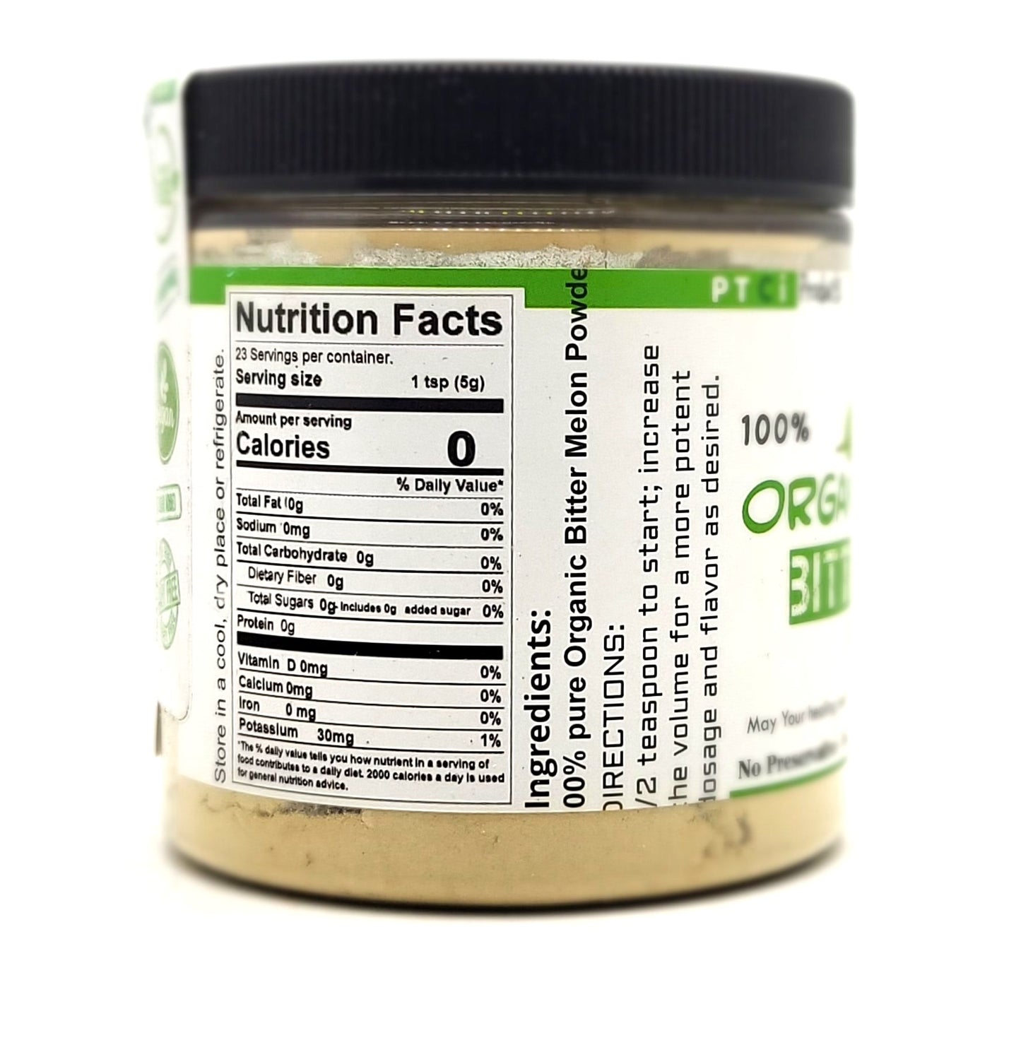 100% ORGANIC BITTER MELON - 4 oz
