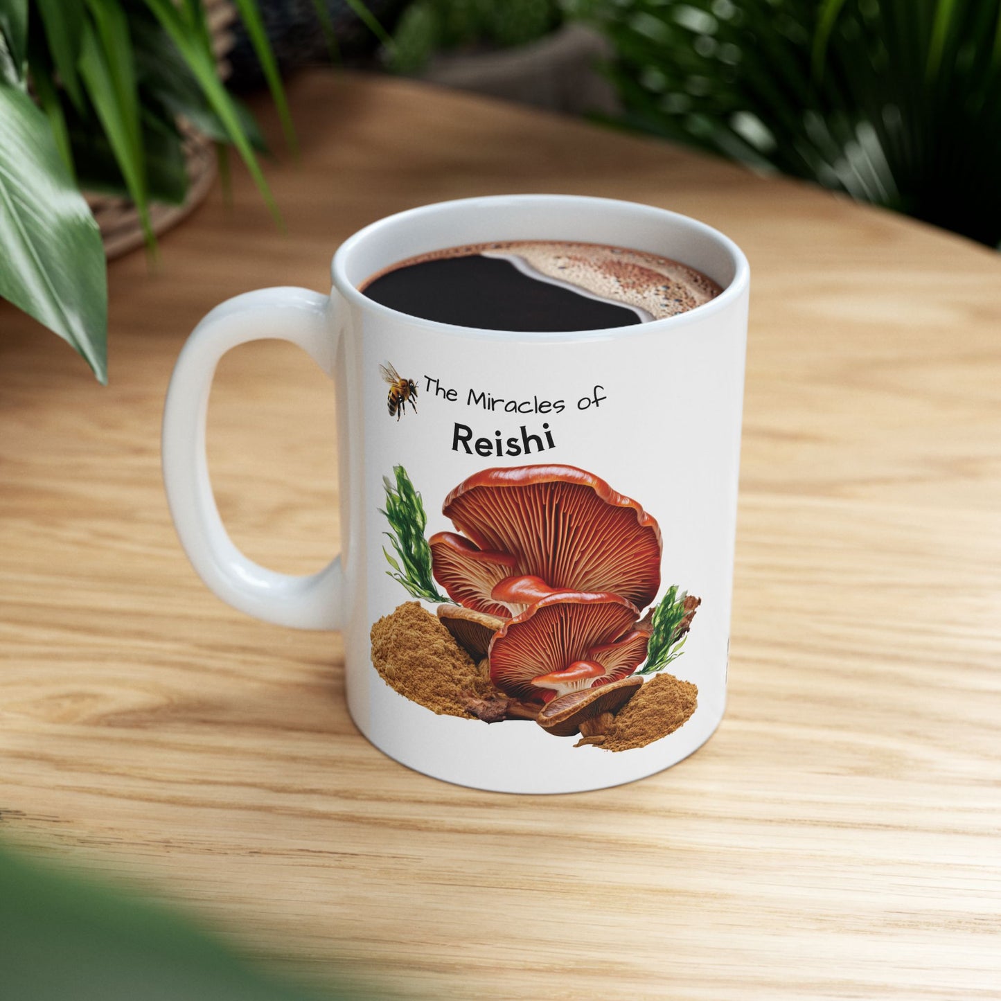 Reishi mug - Farm Fresh Ceramic Mug - Perfect for Coffee Lovers.