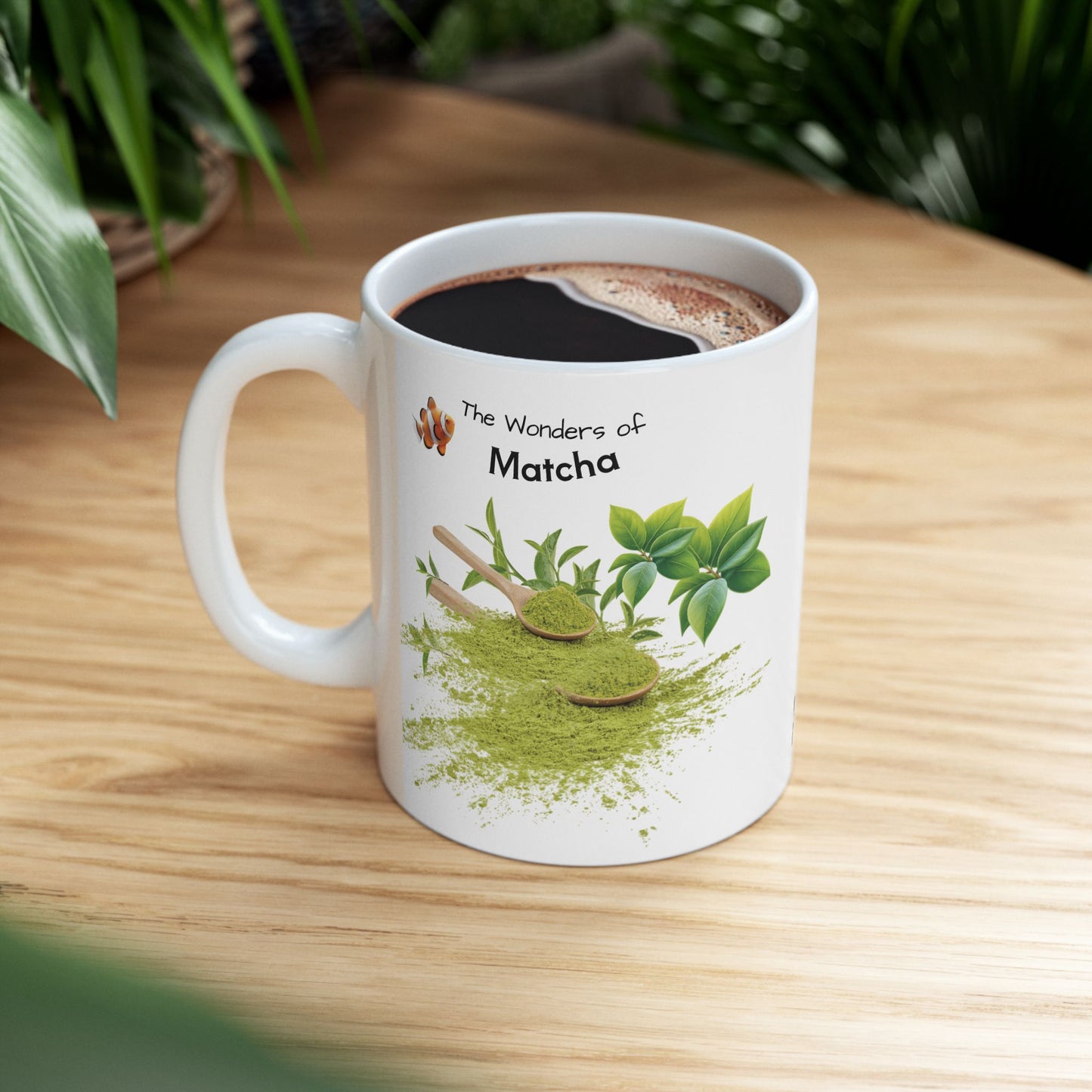 Matcha mug - Farm Fresh Ceramic Mug - Perfect for Coffee Lovers.