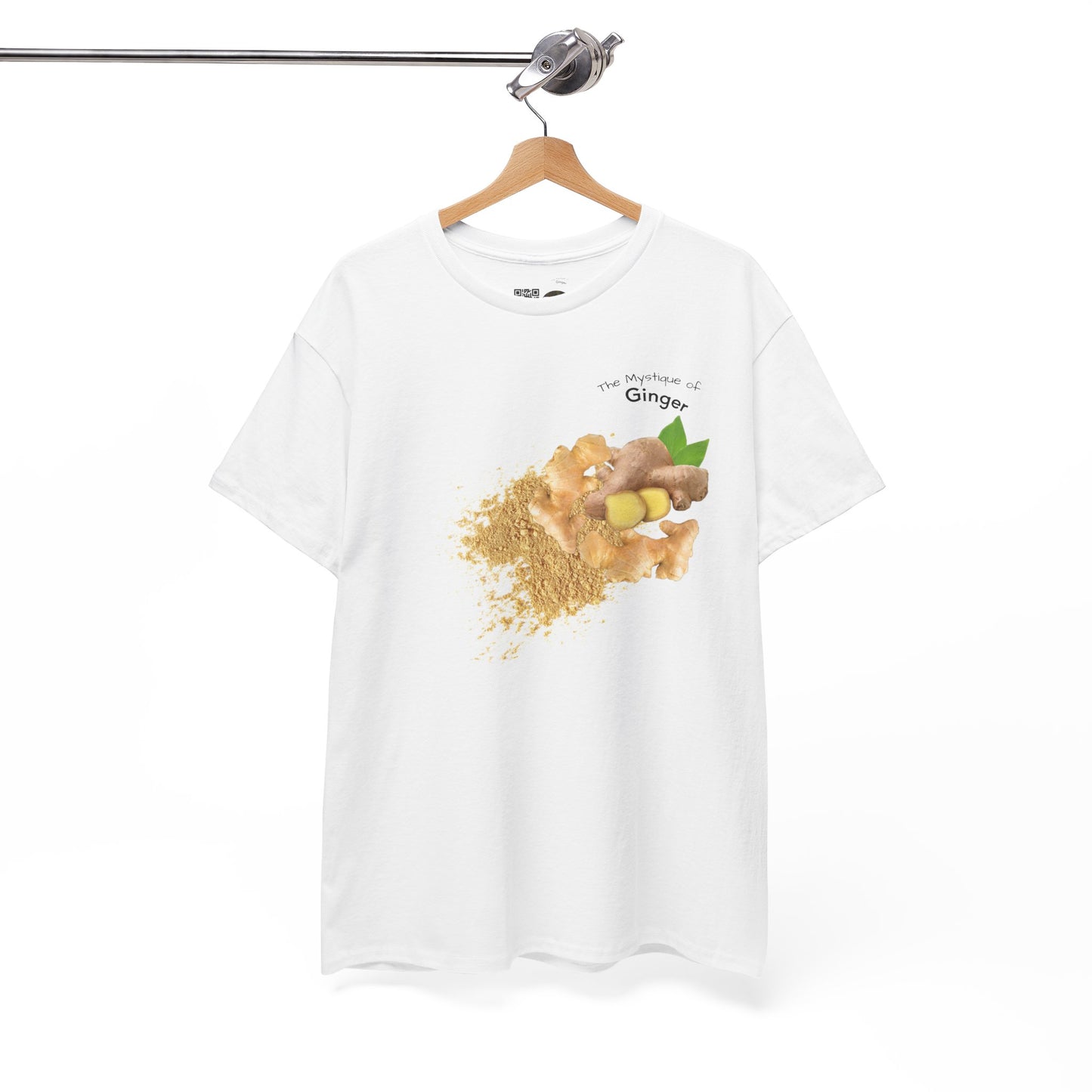 Ginger Tee ( Simple ) - The Mystique of Ginger Powder Unisex Heavy Cotton Shirt
