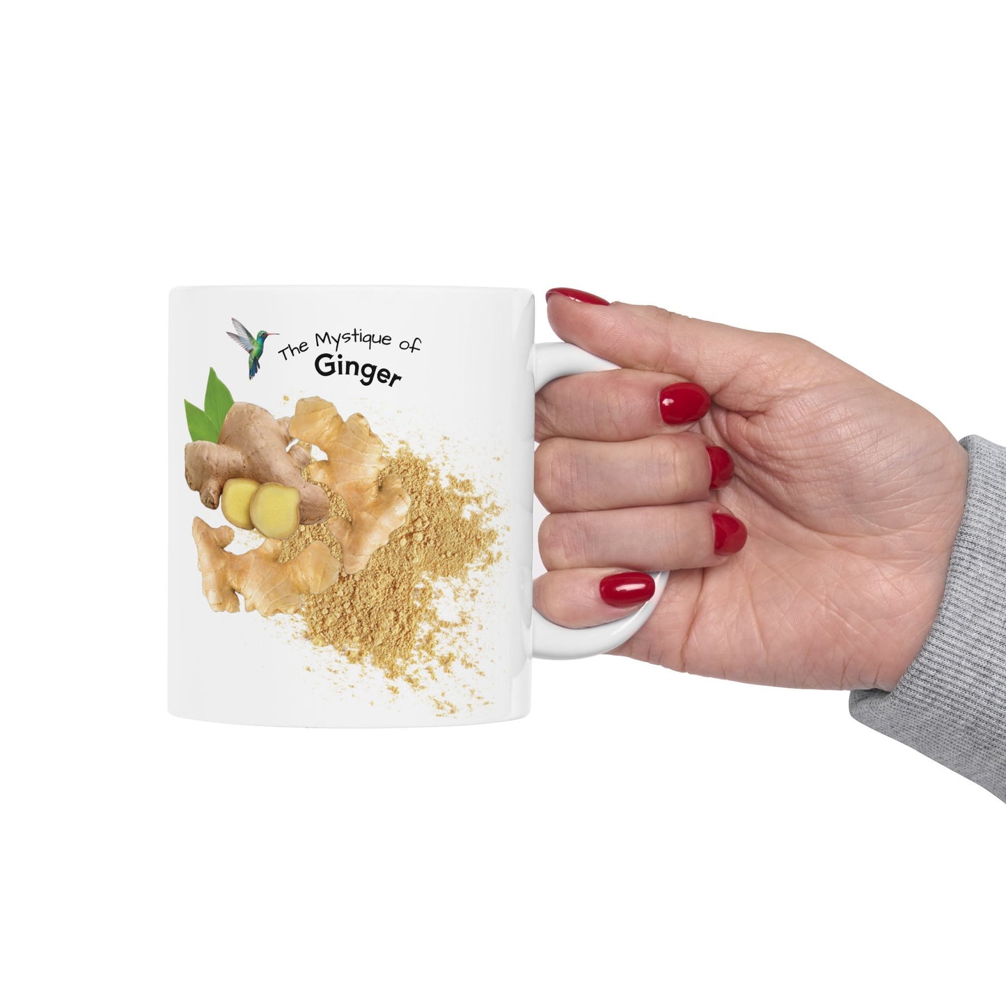 Ginger mug - Farm Fresh Ceramic Mug - Perfect for Coffee Lovers.