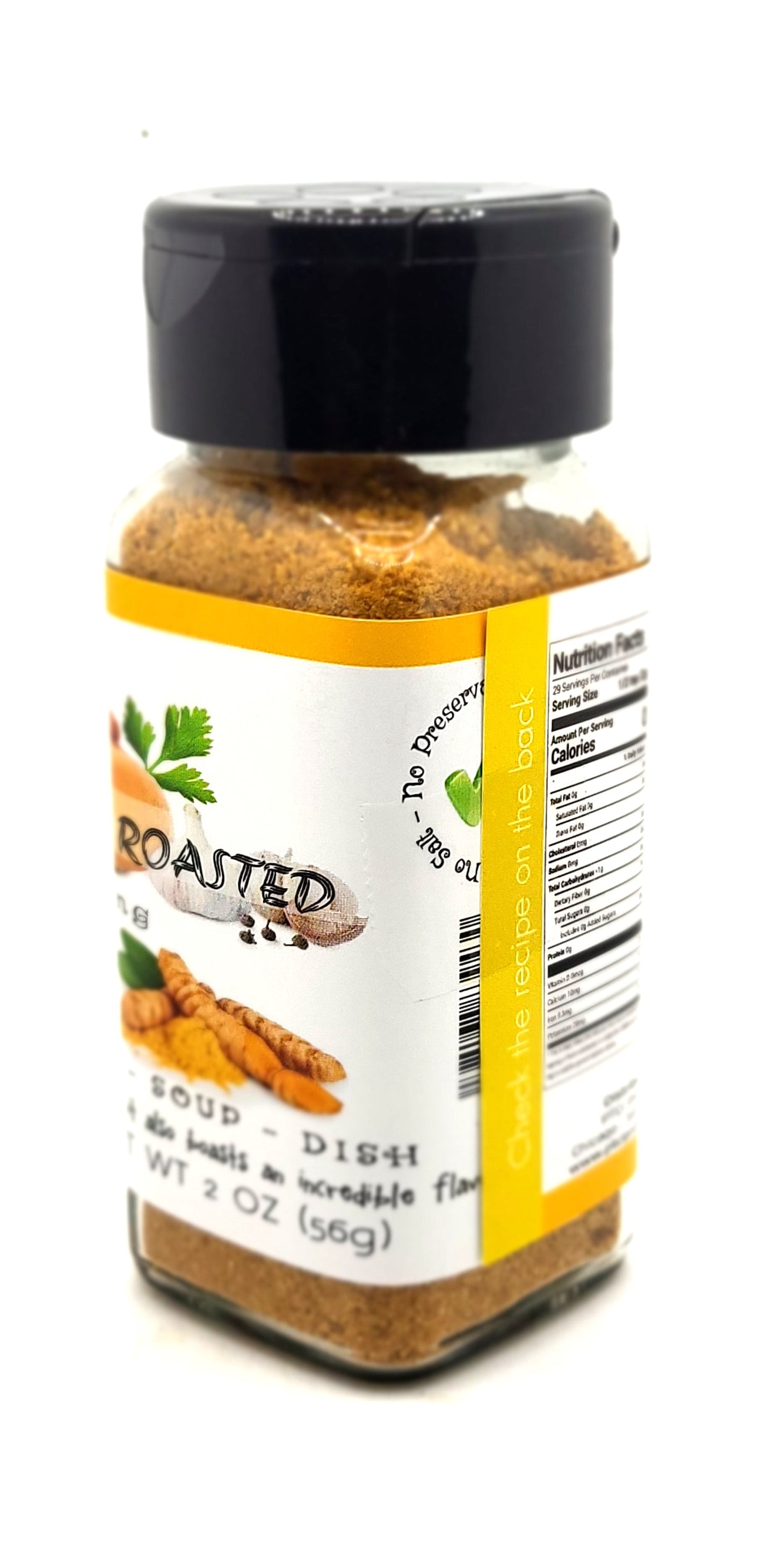 15 Hearty blend roasted adobo seasoning ( 2oz ) - With ORGANIC TURMERIC