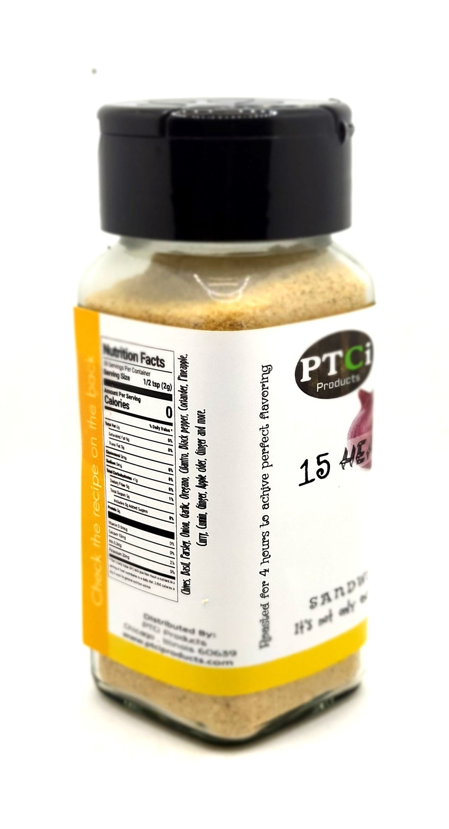 15 Hearty blend roasted adobo seasoning ( 2oz ) - With ORGANIC GINGER