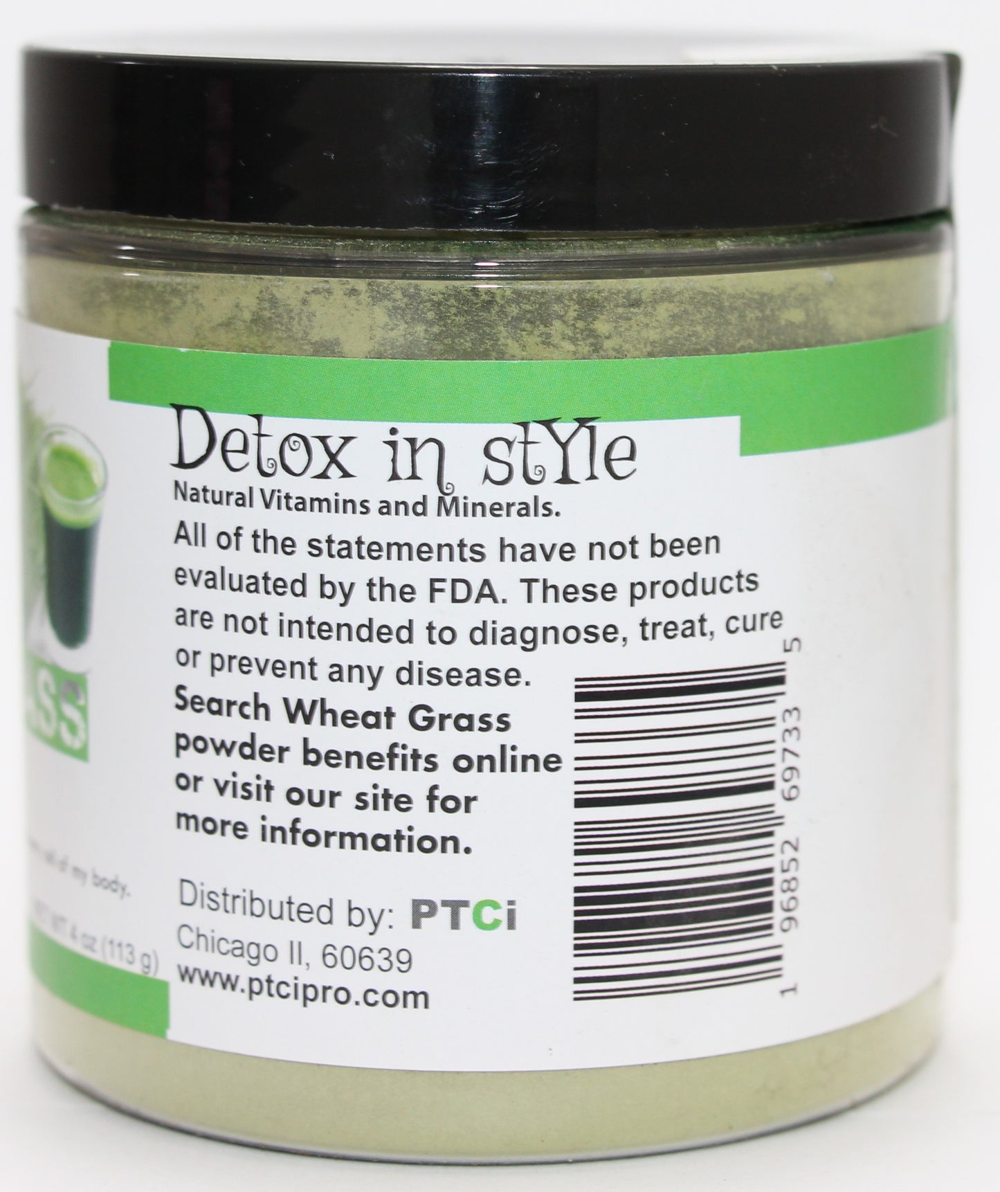 100% ORGANIC WHEAT GRASS POWDER - 4oz