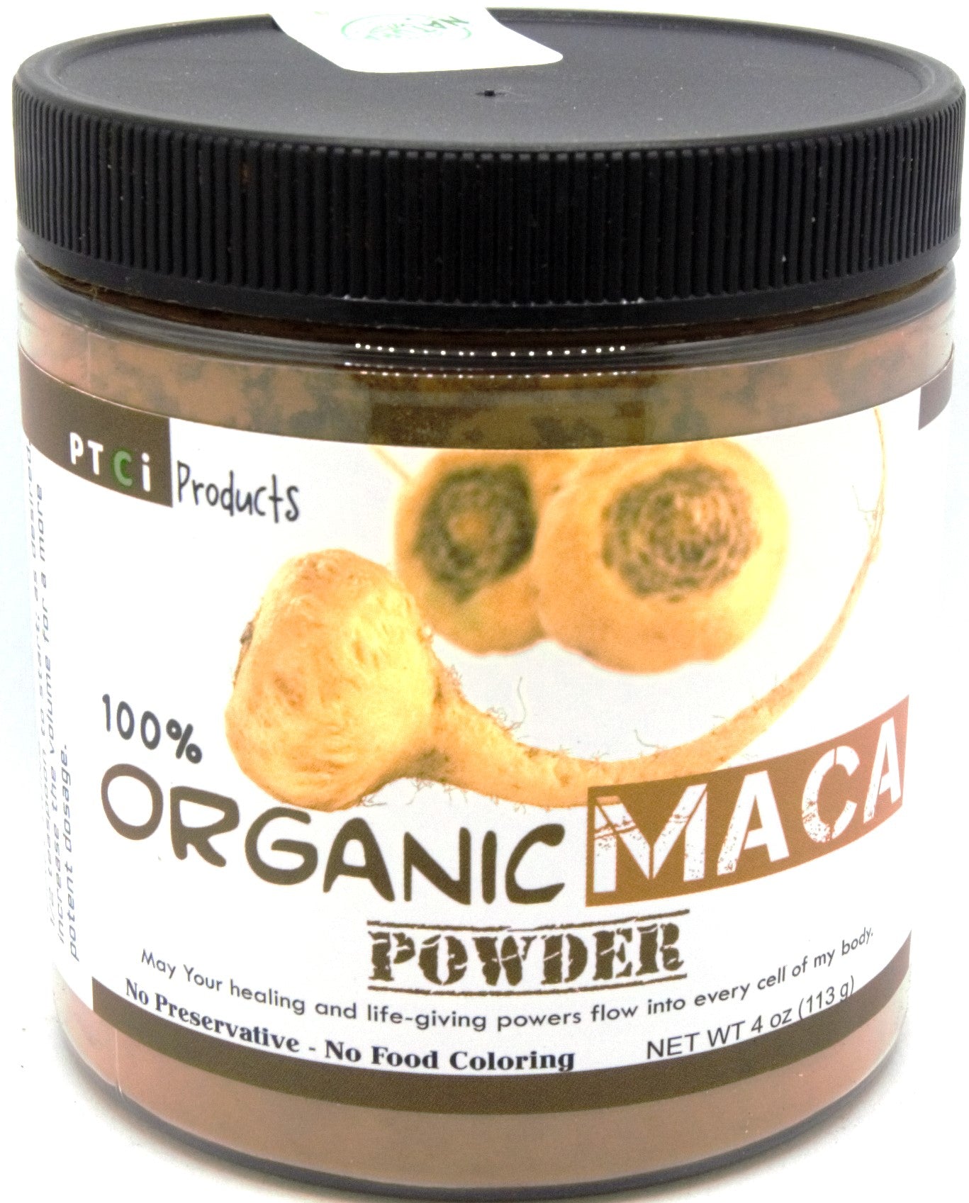 100% ORGANIC MACA POWDER - 4 oz