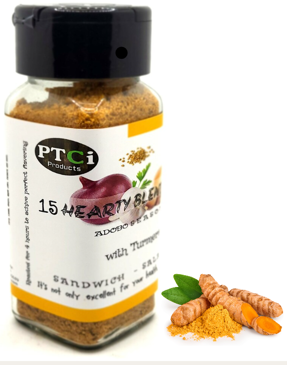 15 Hearty blend roasted adobo seasoning ( 2oz ) - With ORGANIC TURMERIC