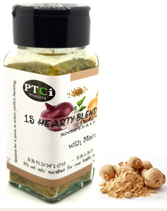 15 Hearty blend roasted adobo seasoning ( 2oz ) - With ORGANIC MACA