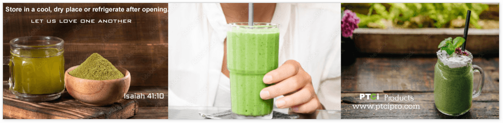 100% ORGANIC MORINGA POWDER - 4 oz