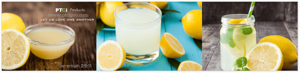100% ORGANIC LEMON POWDER - 4 Ounce