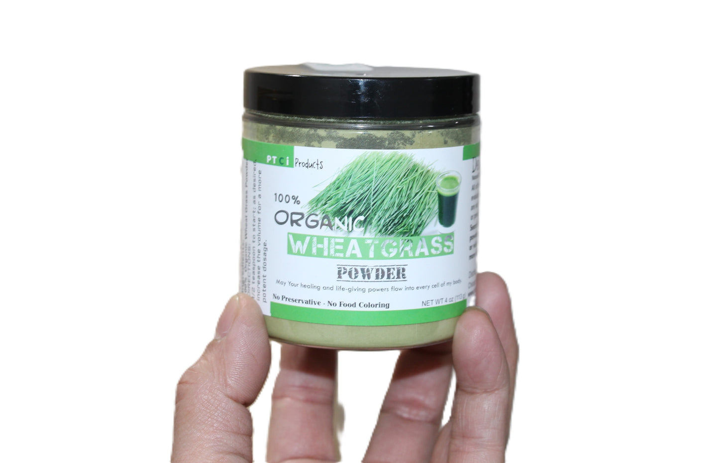 100% ORGANIC WHEAT GRASS POWDER - 4oz