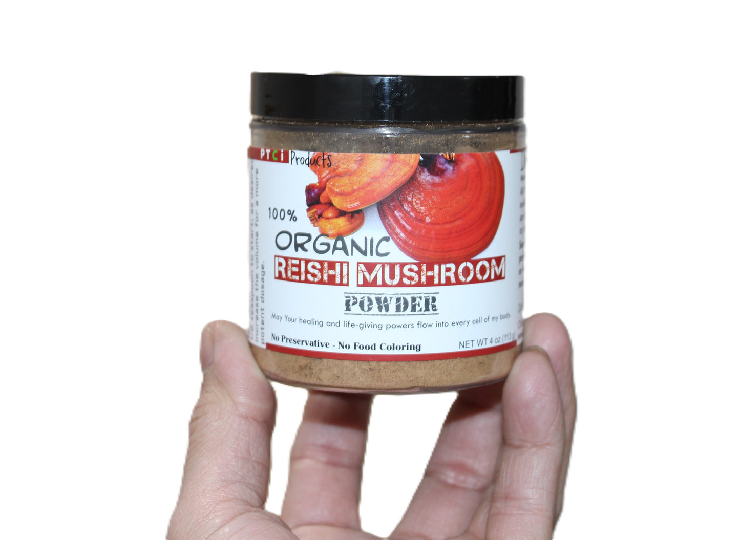 100% REISHI MUSHROOM POWDER - 4oz