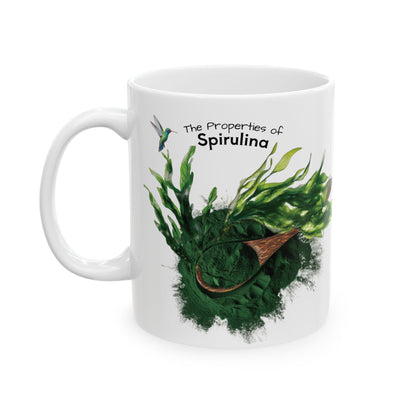 Spirulina mug - Farm Fresh Ceramic Mug - Perfect for Coffee Lovers.