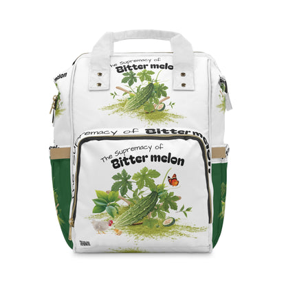The Supremacy of Bitter melon Greenery Multifunctional Backpack