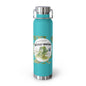 Insulated Water Bottle – 'Bitter Melon' Botanical Copper Vacuum 22oz