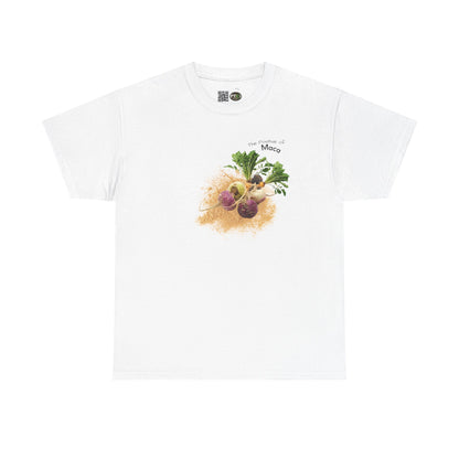 Maca Tee ( Simple ) - The Positive of Maca Powder Unisex Heavy Cotton Shirt