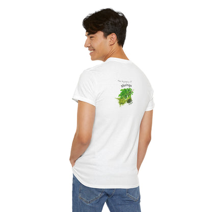 Moringa Tee ( Simple )  - The Mystery of Moringa Powder Unisex Heavy Cotton Shirt