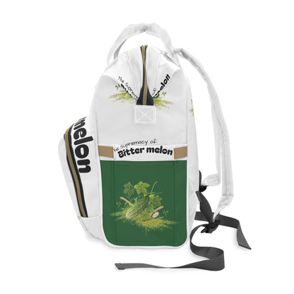 The Supremacy of Bitter melon Greenery Multifunctional Backpack