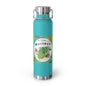 Insulated Water Bottle – ' The Mystery of Moringa ' Botanical Copper Vacuum 22oz