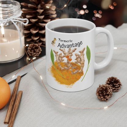 Turmeric mug - Farm Fresh Ceramic Mug - Perfect for Coffee Lovers.