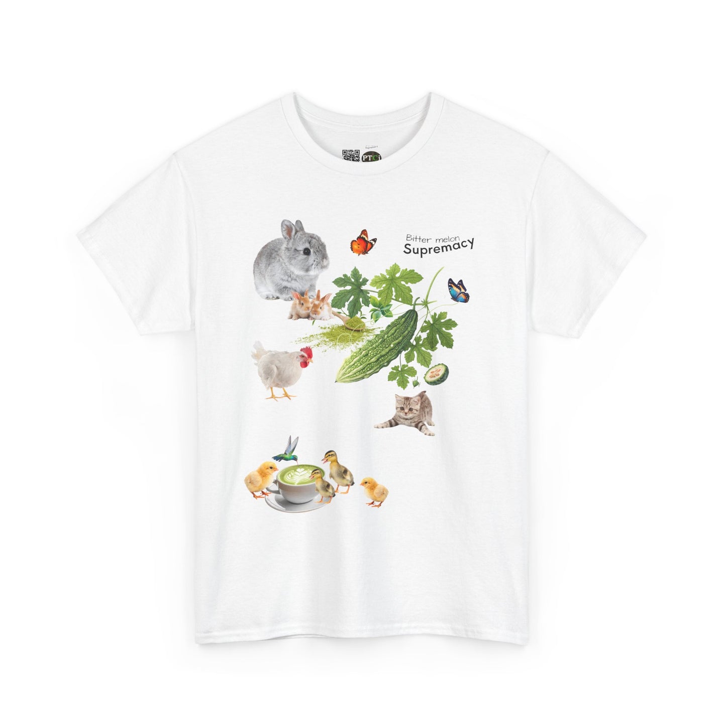Bitter Melon Tee - The Wonders of Bitter melon Powder Unisex Heavy Cotton Shirt