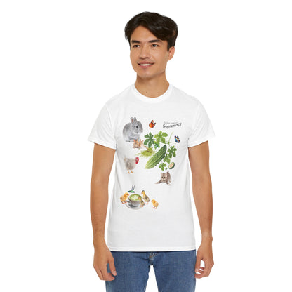 Bitter Melon Tee - The Wonders of Bitter melon Powder Unisex Heavy Cotton Shirt