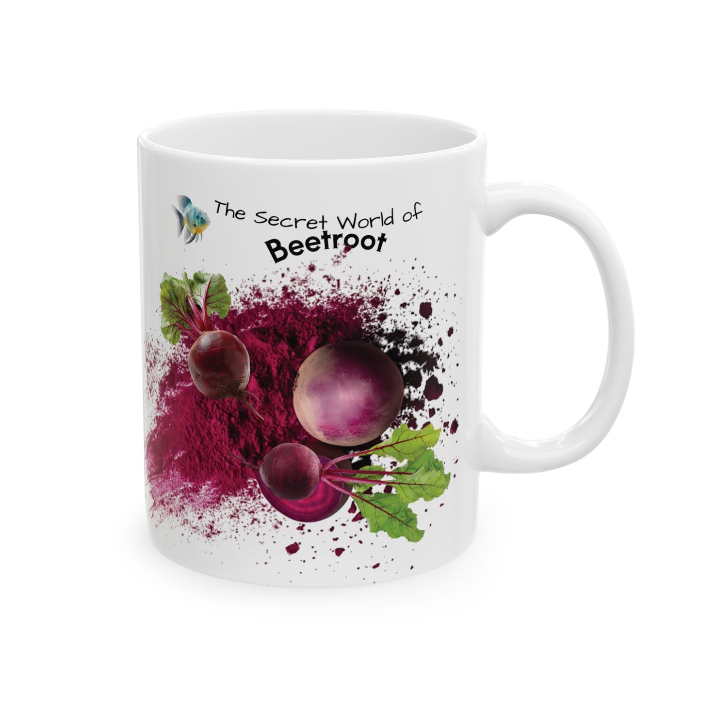Beetroot mug - Farm Fresh Ceramic Mug - Perfect for Coffee Lovers.