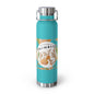 Insulated Water Bottle  "The Advantage of Turmeric "  Botanical Copper Vacuum 22oz