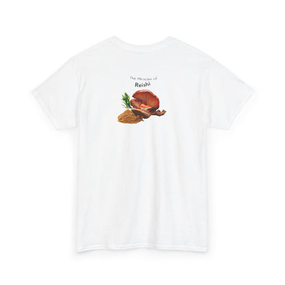 Reishi Mushroom Tee ( Simple ) - The Miracles of Reishi Powder Unisex Heavy Cotton Shirt