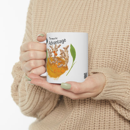 Turmeric mug - Farm Fresh Ceramic Mug - Perfect for Coffee Lovers.