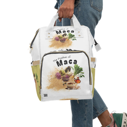 The Positive of Maca Greenery Multifunctional Backpack