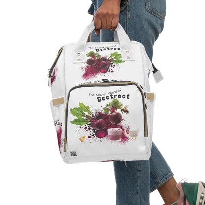 The Secret world of beetroot Greenery Multifunctional Backpack