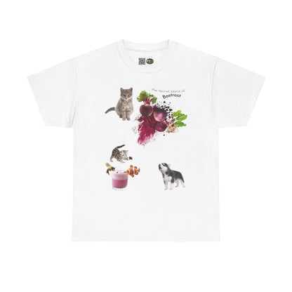 Beetroot Tee - The Secret world of beetroot Powder Unisex Heavy Cotton Shirt