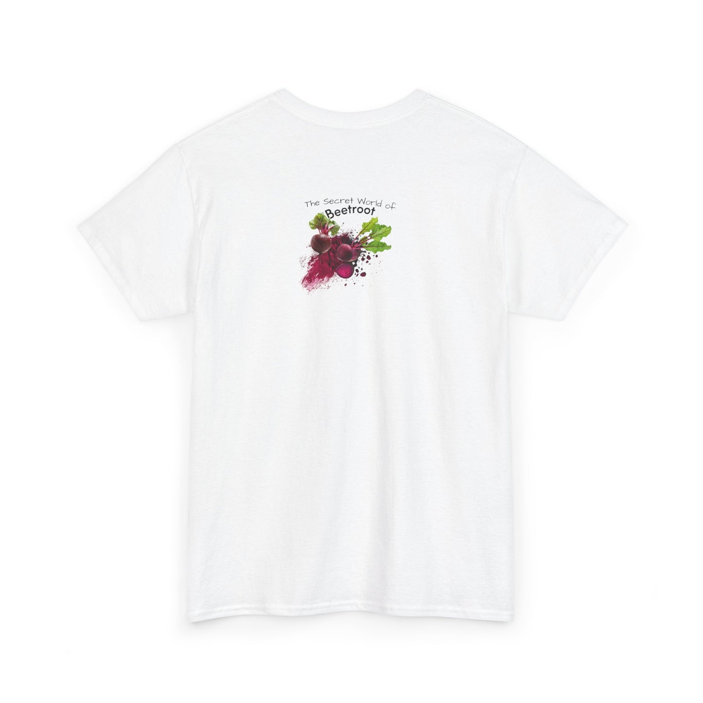 Beetroot Tee - The Secret world of beetroot Powder Unisex Heavy Cotton Shirt
